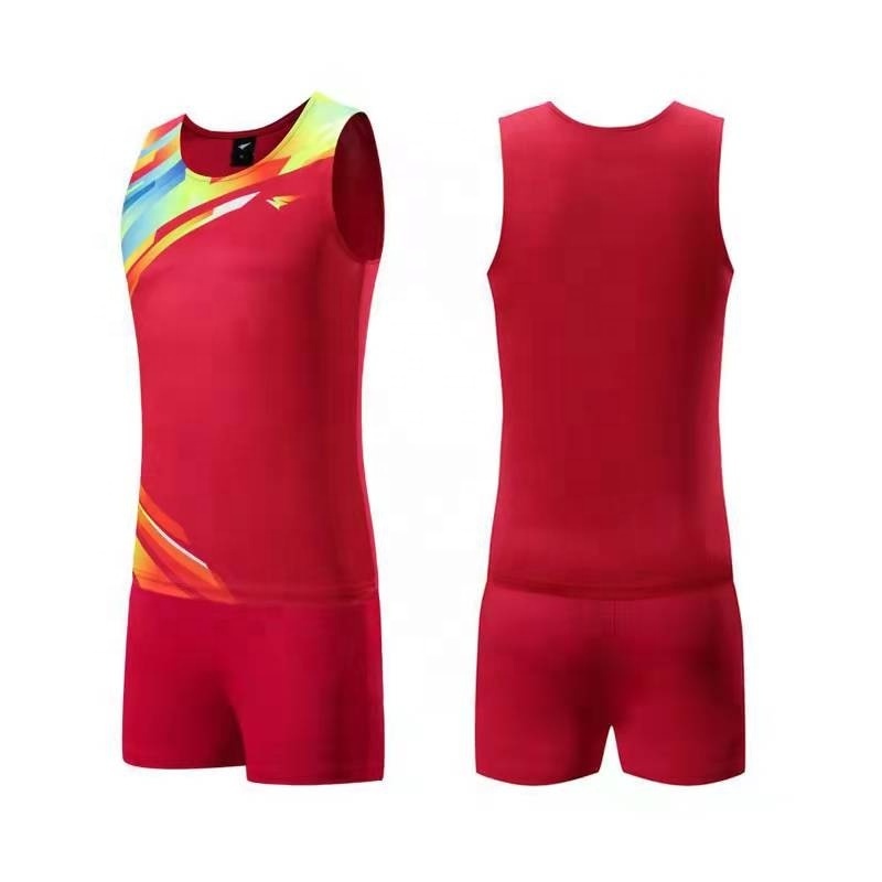 JL-12171Wholesale Mens 100% Polyester Singlets And Boxers Tank Top Singlet Spandex Men Wrestling Singlets For Men Custom