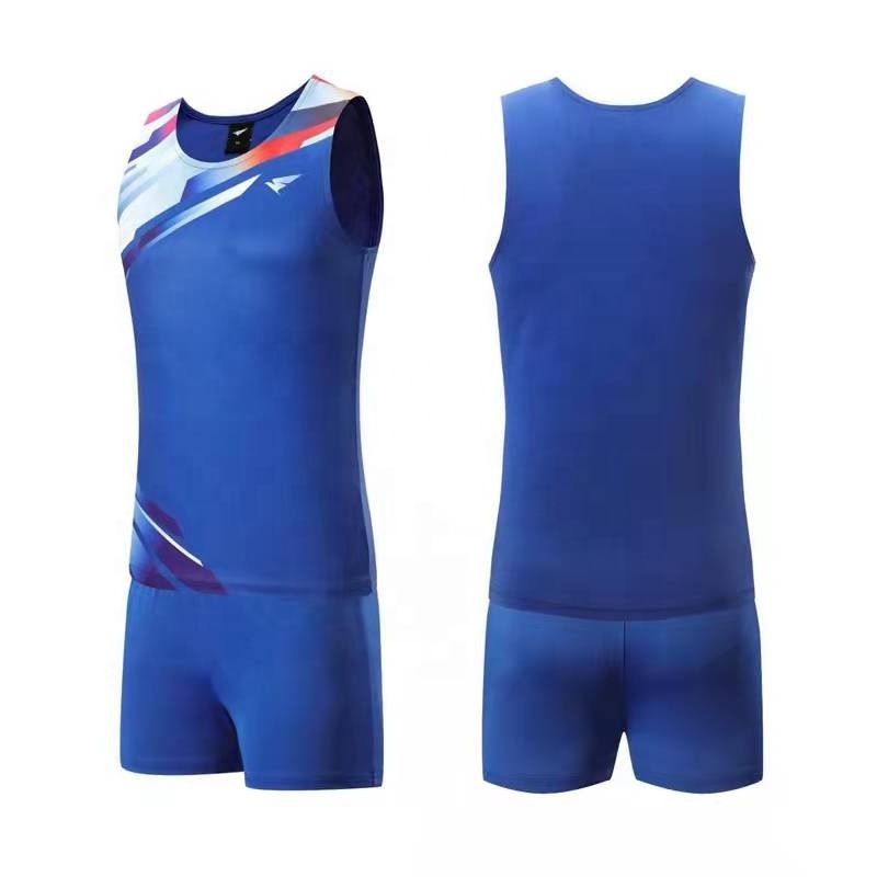 JL-12171Wholesale Mens 100% Polyester Singlets And Boxers Tank Top Singlet Spandex Men Wrestling Singlets For Men Custom