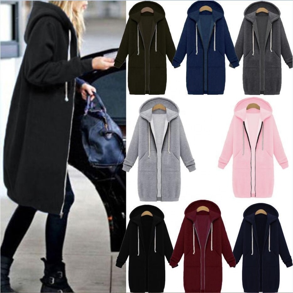 JL0517B Hot Selling Fashion Woman Hoodie Dress Wholesale Full Zip Up Hoodie Custom Plain Mini Hoodie Dress For Women