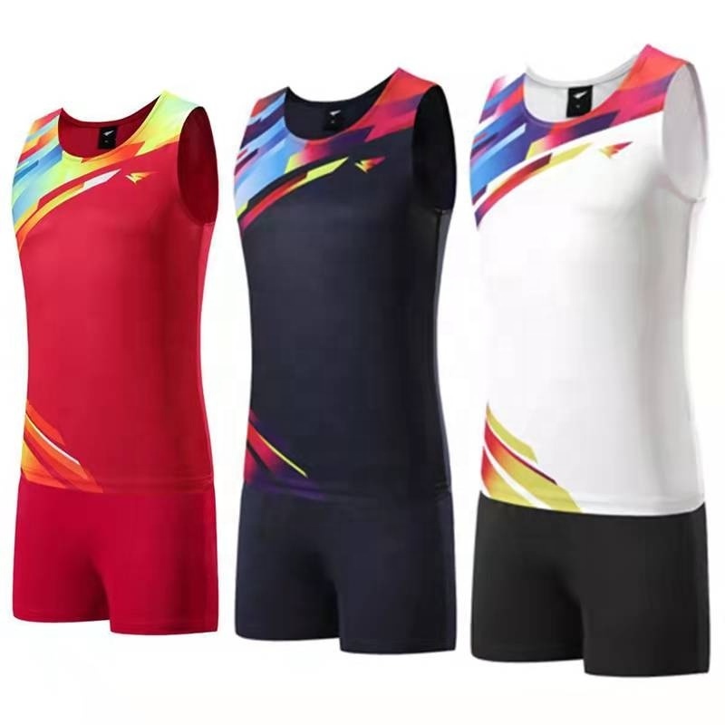 JL-12171Wholesale Mens 100% Polyester Singlets And Boxers Tank Top Singlet Spandex Men Wrestling Singlets For Men Custom