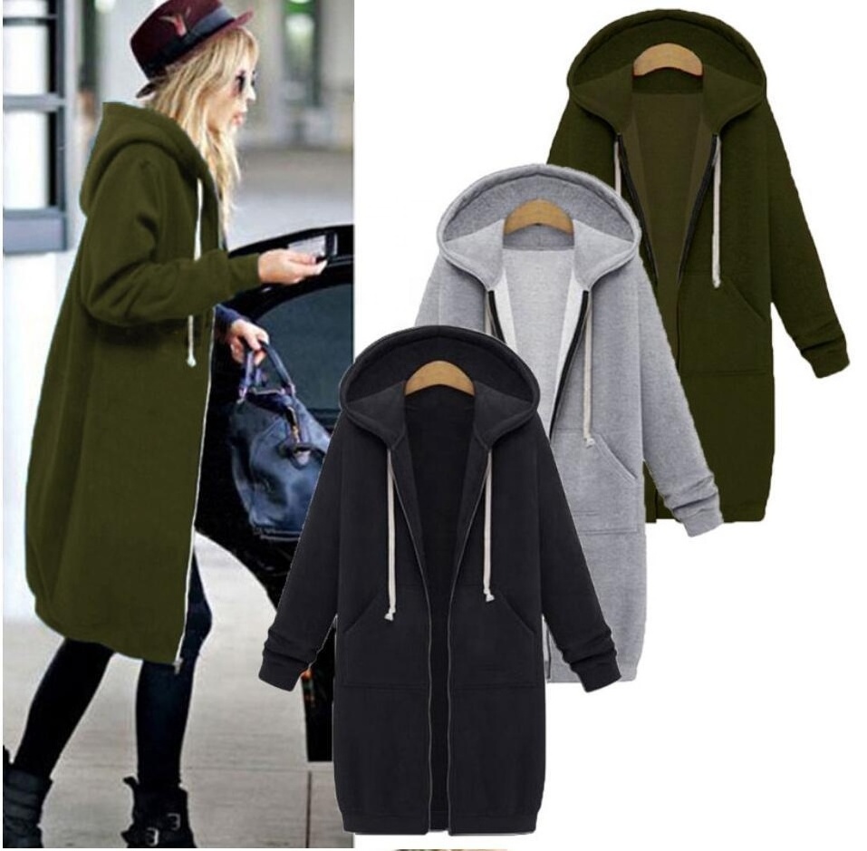 JL0517B Hot Selling Fashion Woman Hoodie Dress Wholesale Full Zip Up Hoodie Custom Plain Mini Hoodie Dress For Women