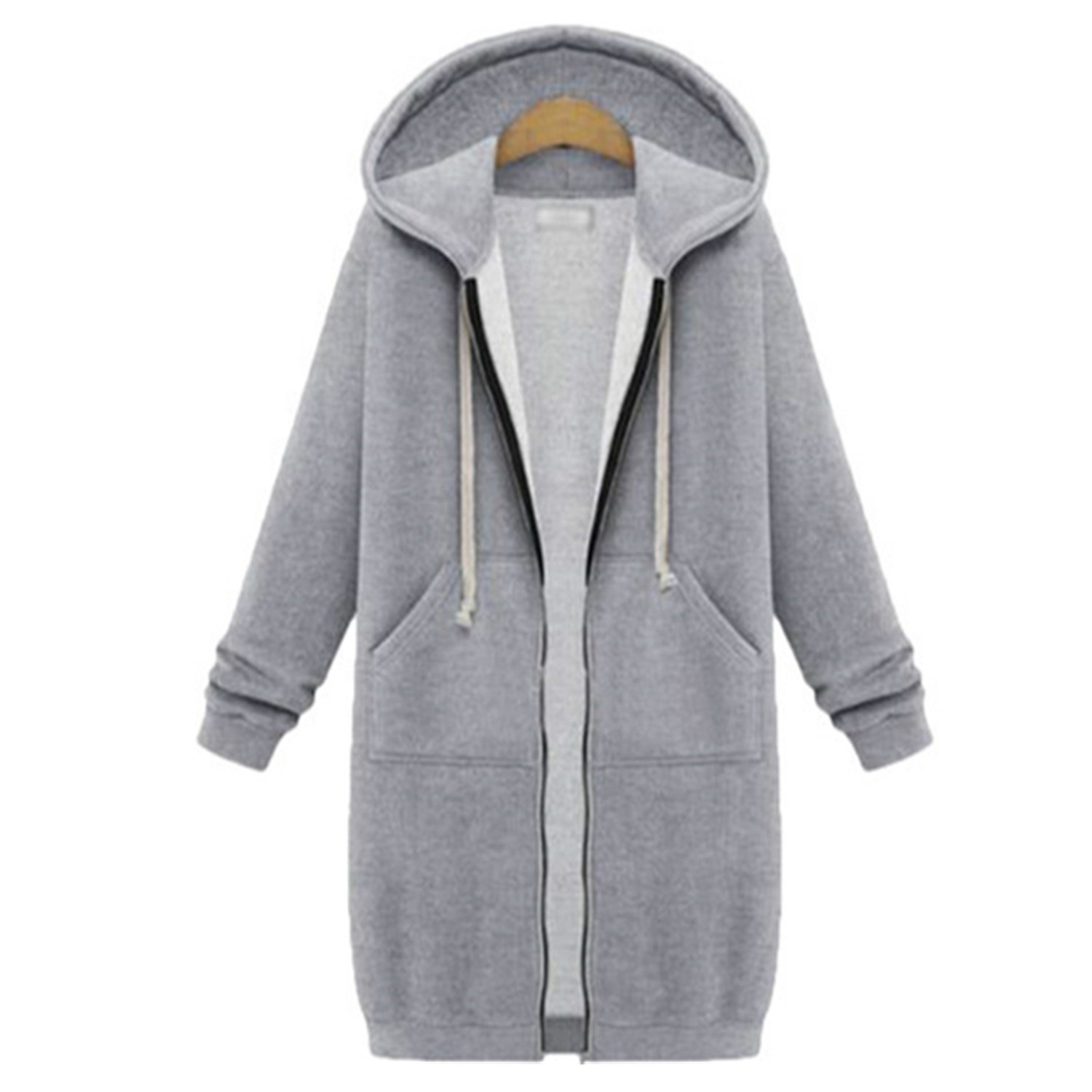 JL0517B Hot Selling Fashion Woman Hoodie Dress Wholesale Full Zip Up Hoodie Custom Plain Mini Hoodie Dress For Women