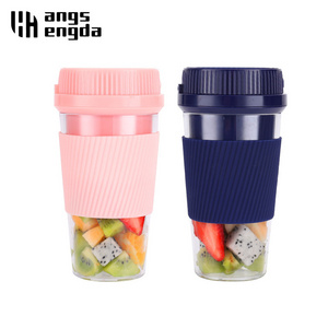 Amazon hot Electric Mini Blender Fruit Vegetables Quick Juicing Kitchen Food Processor Fitness Travel Portable Juicer Mixer