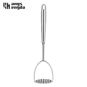 Stainless Steel Ricer Puree Juice Maker Potato Pusher Smooth Mashed Potatoes Crusher Fruit Tools Kitchen Pressed Potato Masher