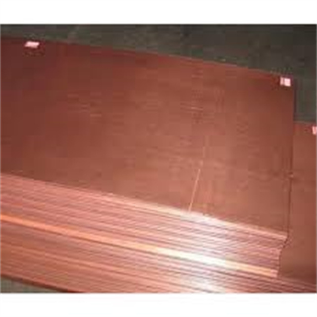 Super Grade China Factory 99.9% purity Copper cathodes Red Copper Plate/Sheet