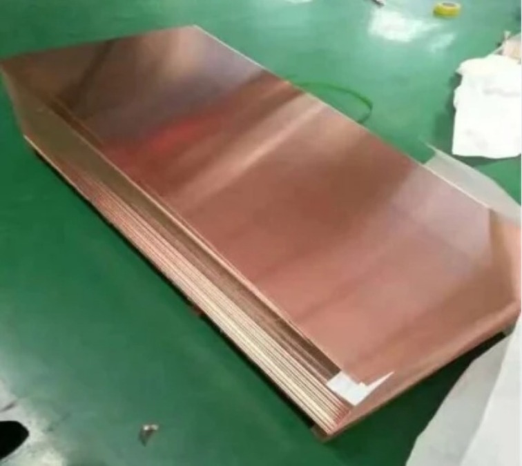 C1100 2mm good quality low price popular product pure copper sheet or brass copper plate gold decoration high quality