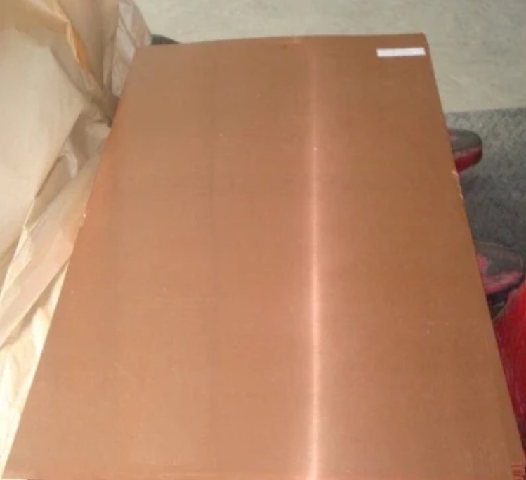 C1100 2mm good quality low price popular product pure copper sheet or brass copper plate gold decoration high quality