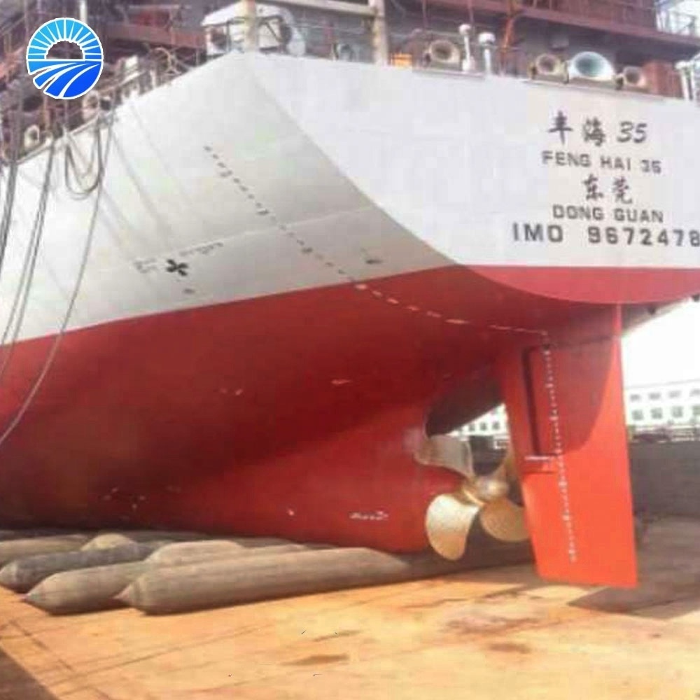 good air tightness marine pontoon ship rubber salvage airbags for sale