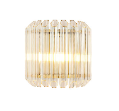 indoor contemporary decoration designer lights fixtures large hotel bedroom staircase lamp led gold modern crystal wall light