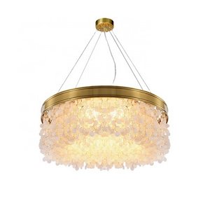 Zhongshan modern Fancy decoration sea shell chandelier