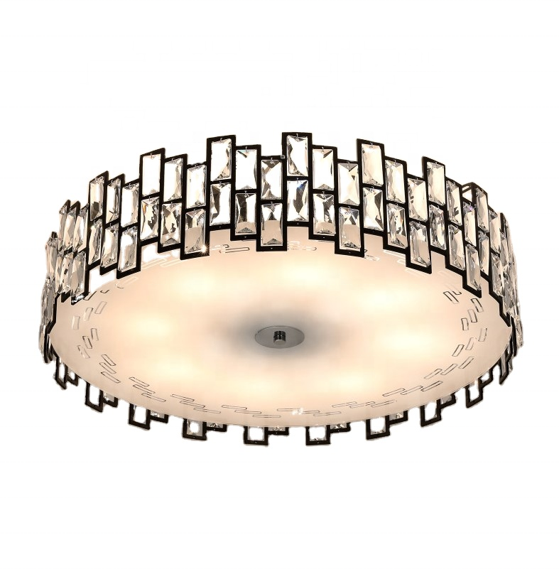 living room bedroom lights designers lighting gold black chandelier lamp round square luxury modern crystal led ceiling lights