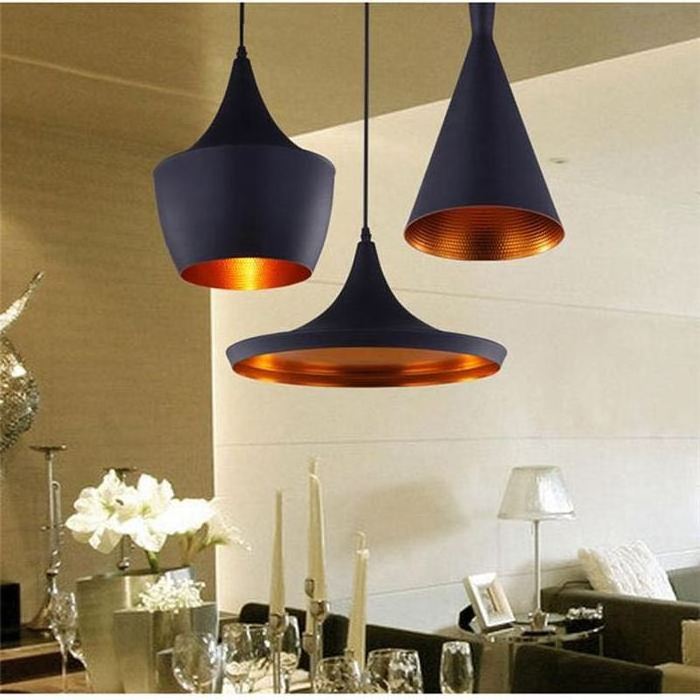 Hanging Lamp restaurant kitchen industrial black pendant light decorative