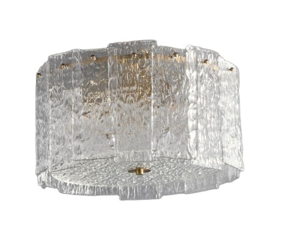 Modern custom minimalist brass glass beautiful and atmospheric ceiling light living room bedroom porch ceiling light