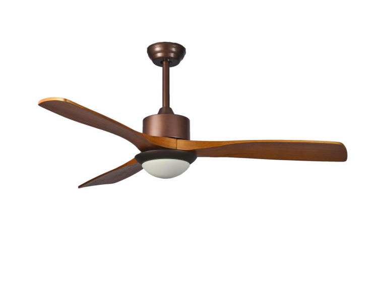 Ceiling Fan solid wood Ceiling Lamp with Ceiling Fan Bedroom Lamp Living Room Office