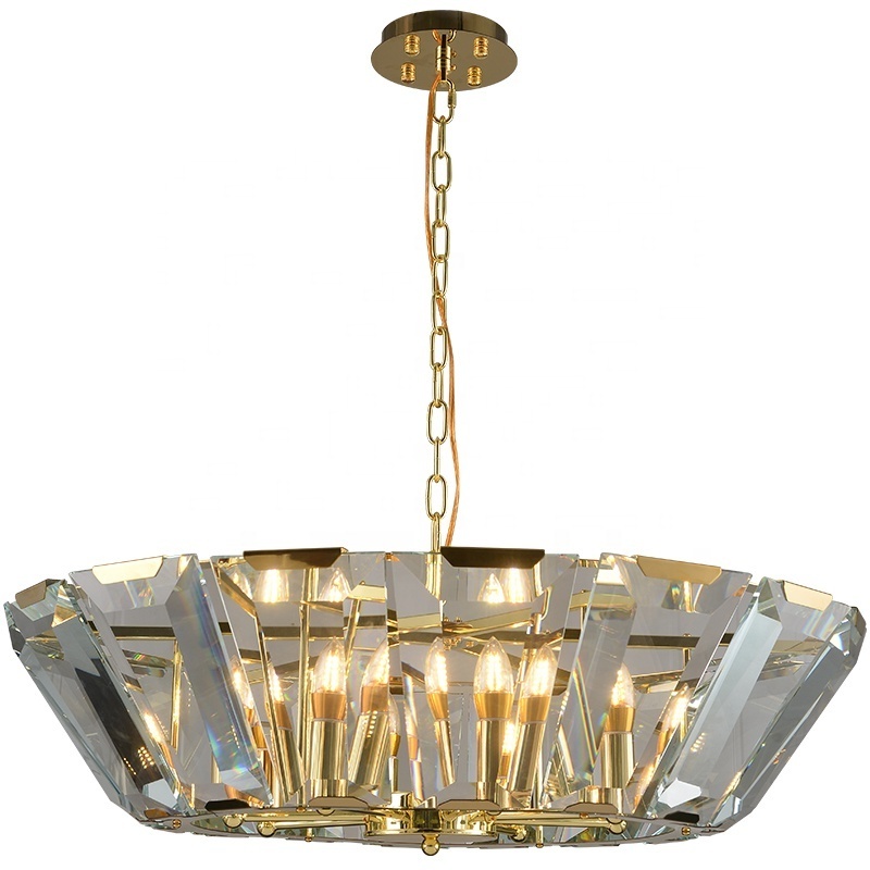 oval crystal flat chandelier light modern indoor home ceiling pendant chandaliers light decorative fixtures