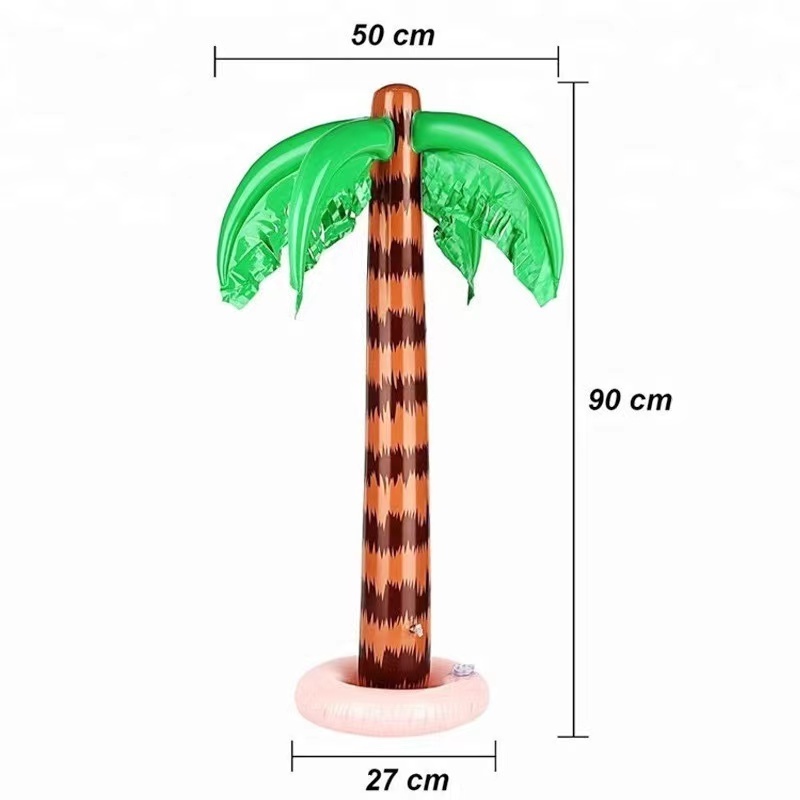 D04 Funny toys  flamingo drink cup holder Outdoor spa pool accessories water rest drink floating beach ball banana palm three