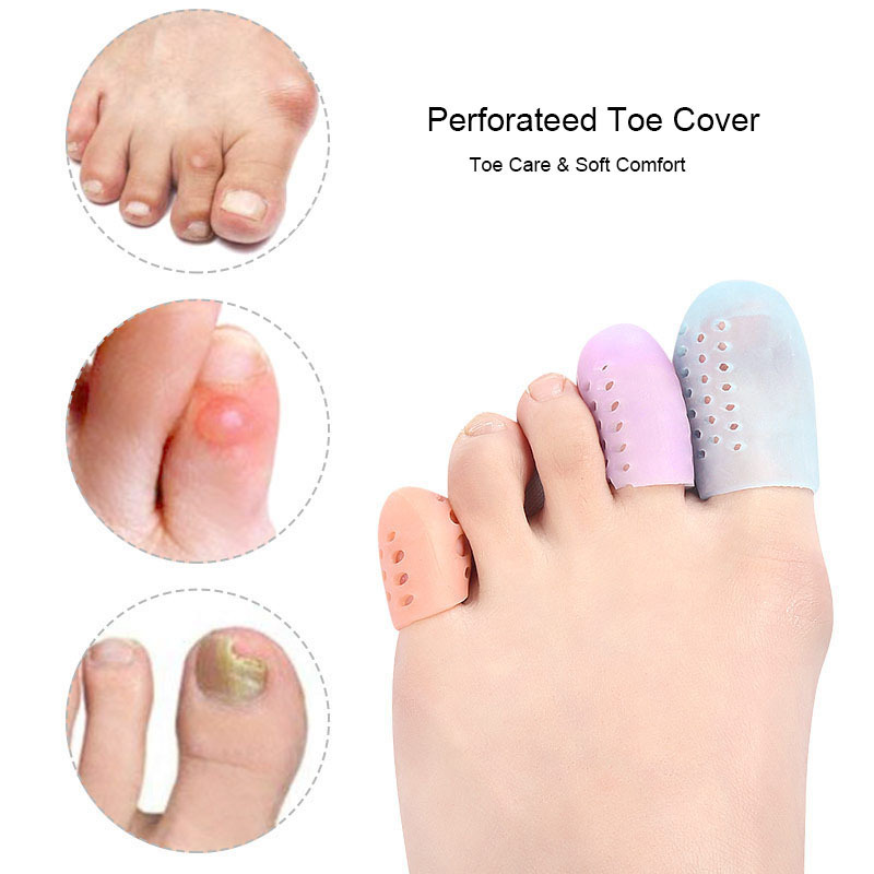 Toe Cap Toe Protector Pain Relief Foot Care Finger Toe Bunion Protector