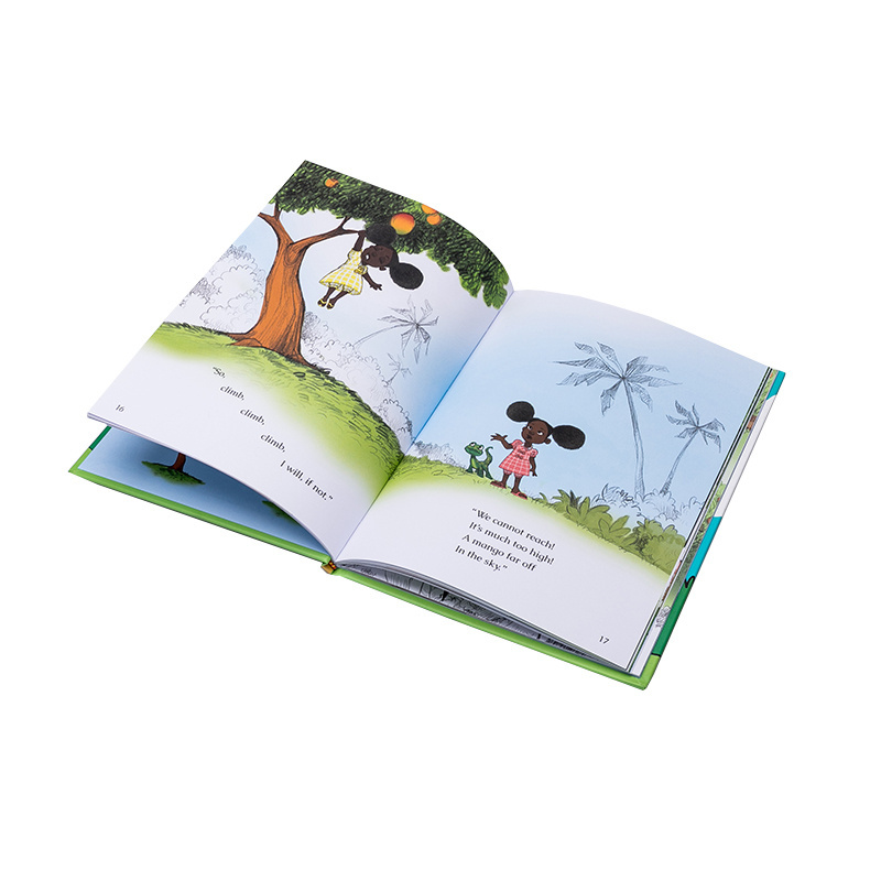 Popular full color English educational custom children book printing service