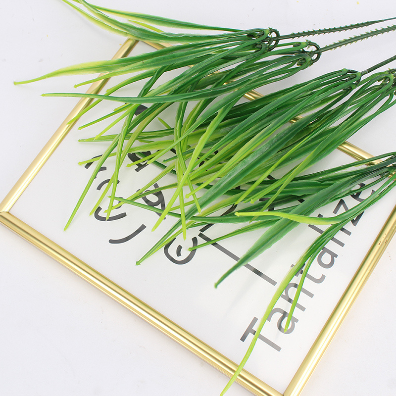 Artificial Plants Onion Grass Greenery Faux Plant Flowers Wheat Grass for House Home Indoor Outdoor Office Room Garden Decor