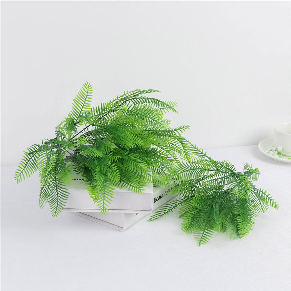 Cheap 7 Forks Plant Real Touch Artificial Plant Artificial Persian Grass For Wedding Outdoor Decoration