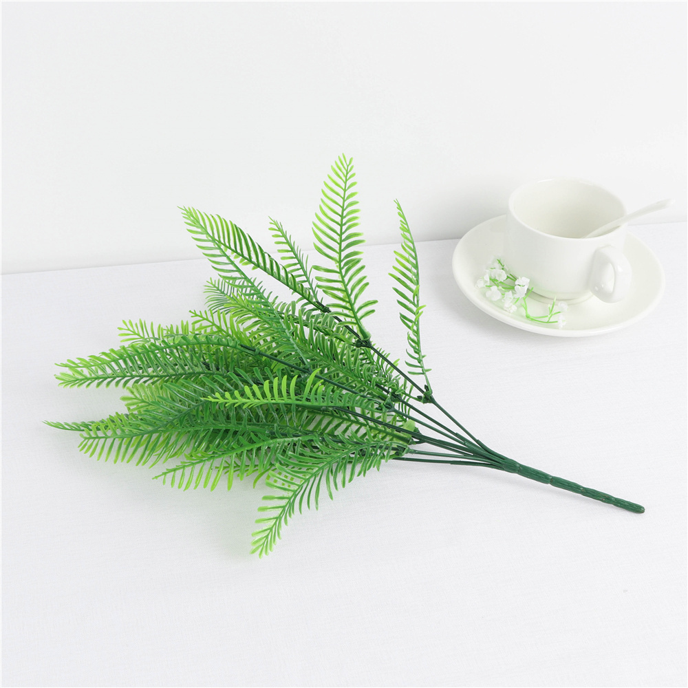 Cheap 7 Forks Plant Real Touch Artificial Plant Artificial Persian Grass For Wedding Outdoor Decoration