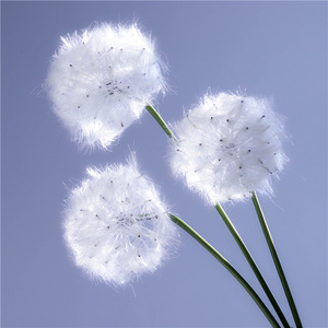 Large Dandelion 72CM Plastic White Artificial Simulation Flower For Daisy Home Decor