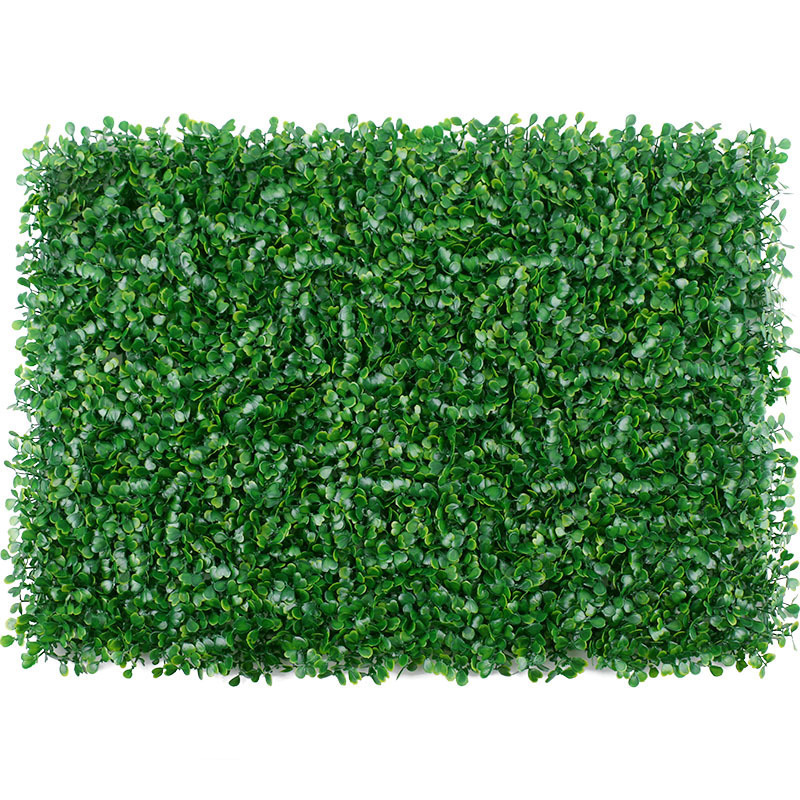 Hot 40*60CM Artificial Grass Wall Panels Plastic Greenery Plant Wall Artificial Grass Wall For Home Restaurant Decor