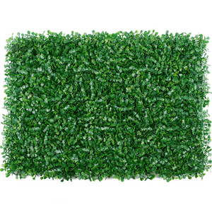 Hot 40*60CM Artificial Grass Wall Panels Plastic Greenery Plant Wall Artificial Grass Wall For Home Restaurant Decor