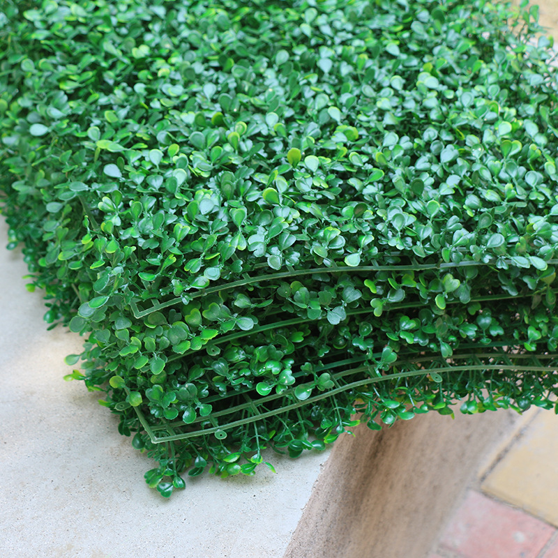 Hot 40*60CM Artificial Grass Wall Panels Plastic Greenery Plant Wall Artificial Grass Wall For Home Restaurant Decor