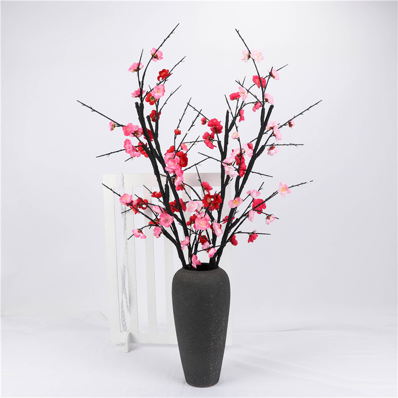 Simulation Flower Winter Plum Dry Branches Living Room Dining Room Decoration Ornaments Floor Floral Set Interior Decoration Diy