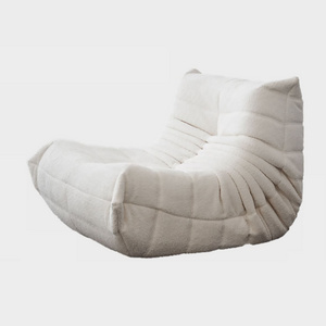 caterpillar lazy leisure chai bean bag sofar small apartment living room bedroom balcony sofa light luxury creative tatami chair