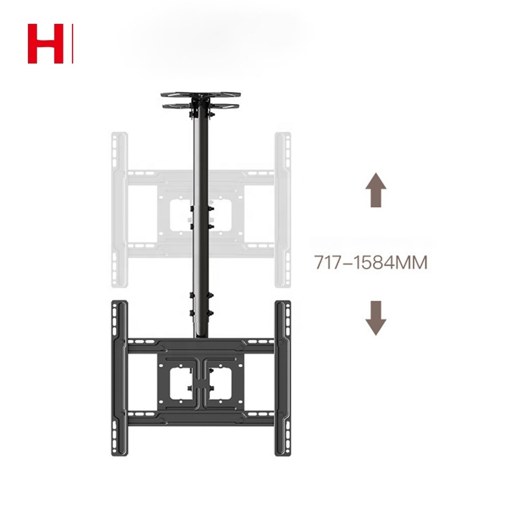 High Quality Custom logo Save space Tv Wall Mount fashion design Universal Multi functional Full Motion Tv Wall Mount Bracket