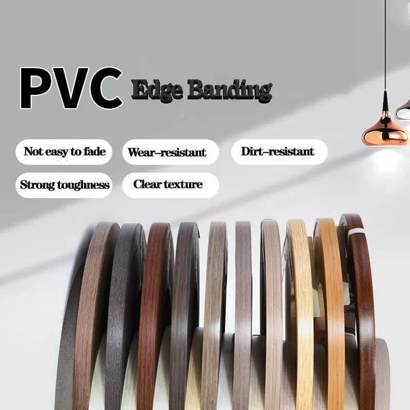 Furniture Accessories High gloss PVC edge banding and Acrylic Edge Banding