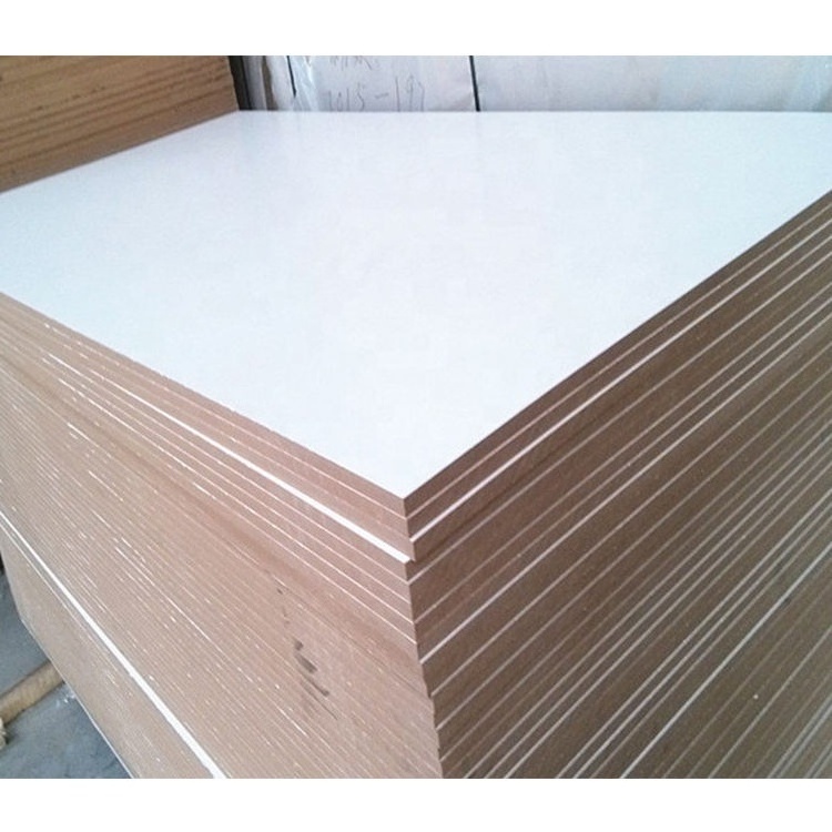 Cheap and high-quality 18mm 4x8 MDF mdf melamine mdf board  Board MDF15mm for Furniture and Kitchen Cabinet