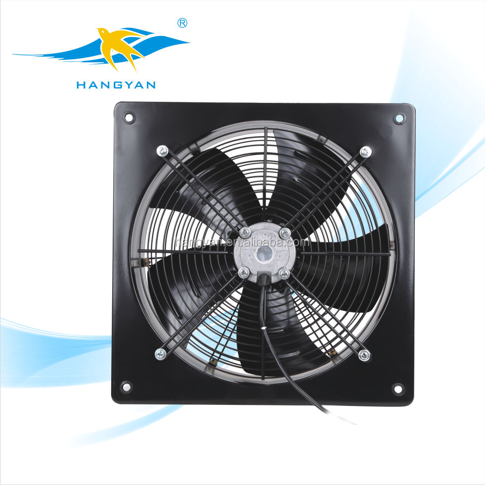 CE Square industrial roof exhaust axial fan cool ceiling fan YWF6E-500