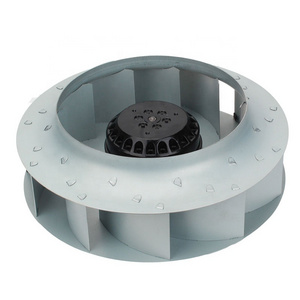 Custom 250mm Backward Curved Centrifugal fan impeller For Air Purifier