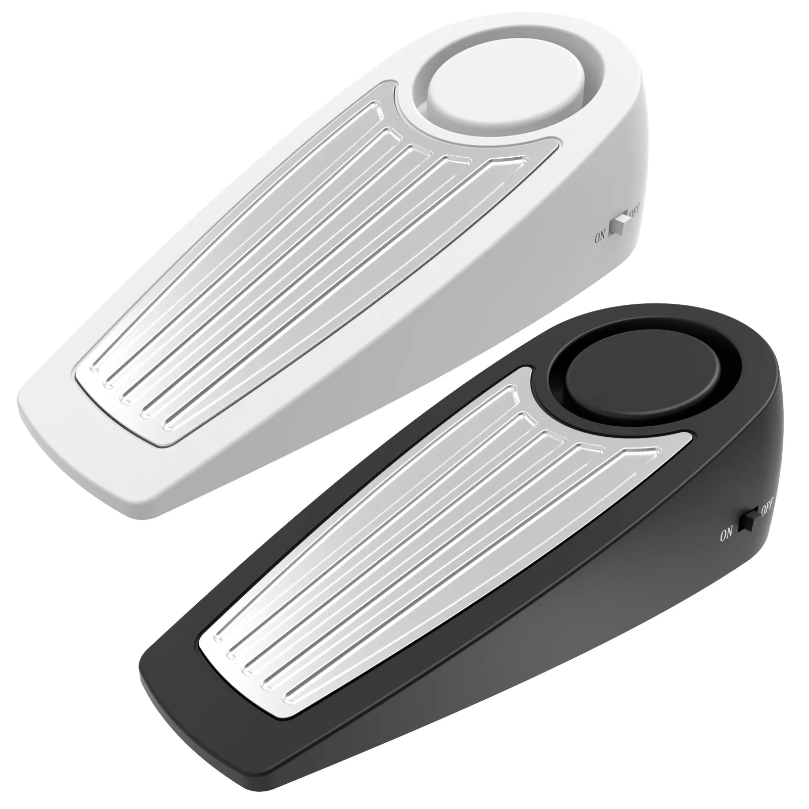 Door Stoppers Alarm Anti Theft Security Door Stop Alarm 130dB Vibration door resistance alarm for home  travelling use