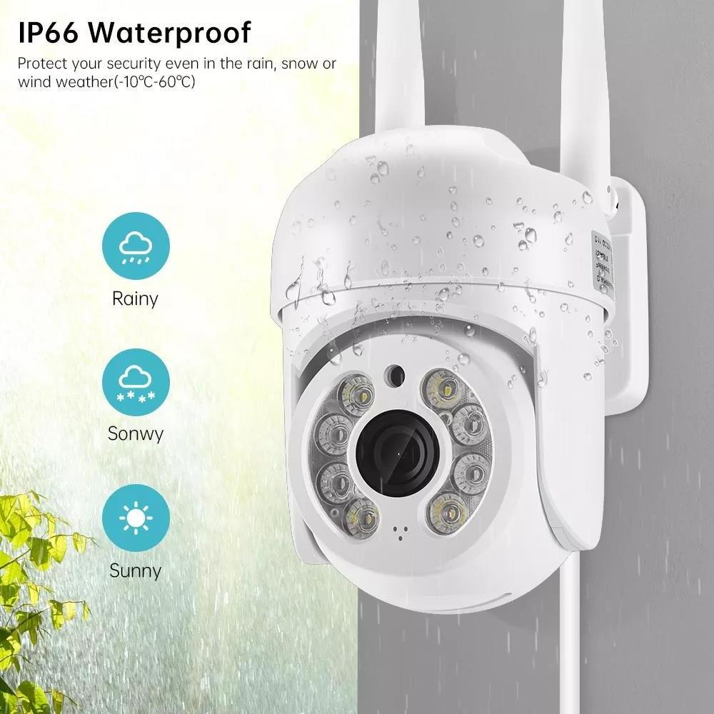 Super Cheap ! WiFi icsee APP 1080P Smart Home P2P Dual Light FHD Color Night Vision Outdoor Surveillance Outdoor Wifi Camera