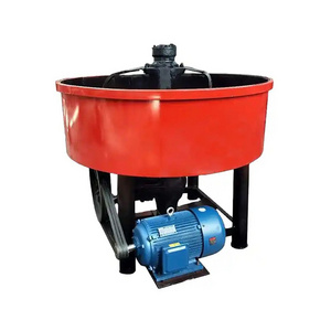 Hot Selling Portable Mobile Electrical Concrete Pump Cement Pan Mixer Prices 300L-1500L