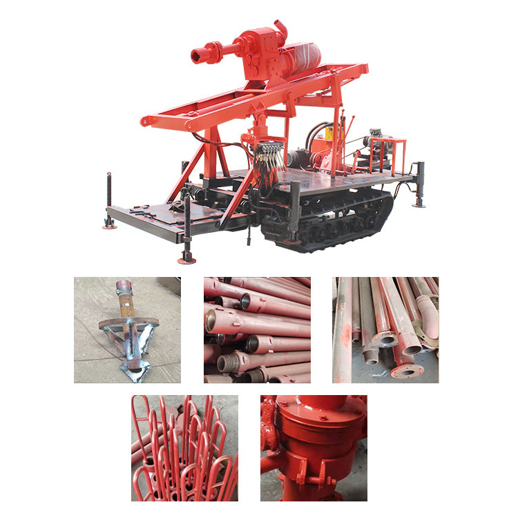 Rotate Water Well Driller Drilling Shallow Water Well Drilling Rig Trailer Water Well Drilling Rig