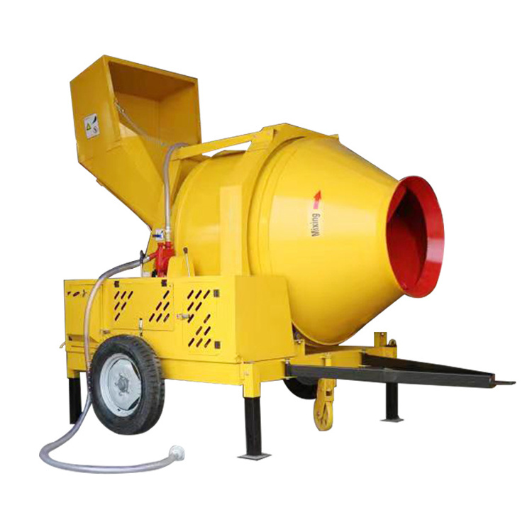 Mobile Cement Mixer Ransom Building Construction Concrete Mixer Machine with Pump For Sale