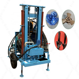 mining portable hydraulic pneumatic drilling rig