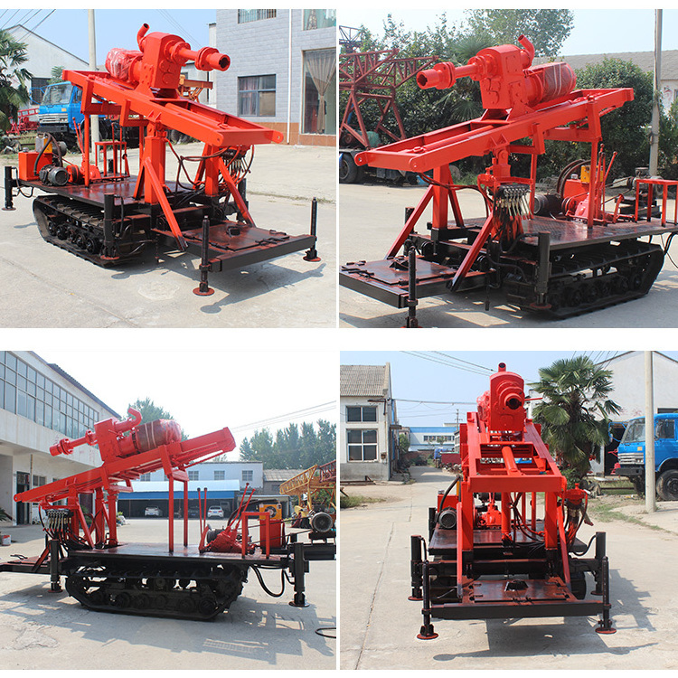 Rotate Water Well Driller Drilling Shallow Water Well Drilling Rig Trailer Water Well Drilling Rig