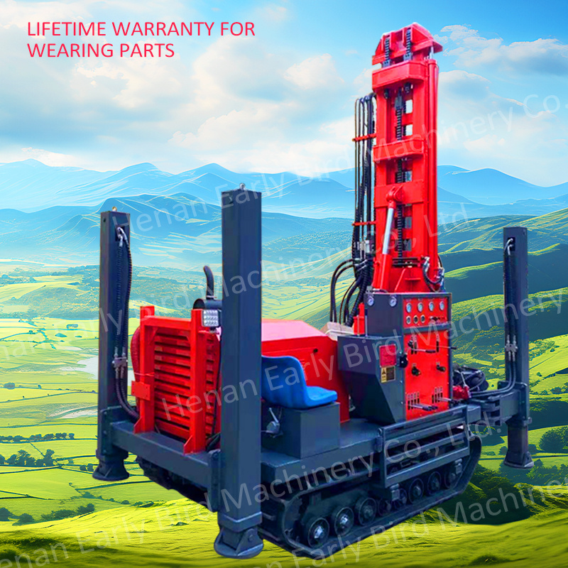 Truck mounted water bore well drilling machine Cheap price air compressor water well drilling rig machine for sale