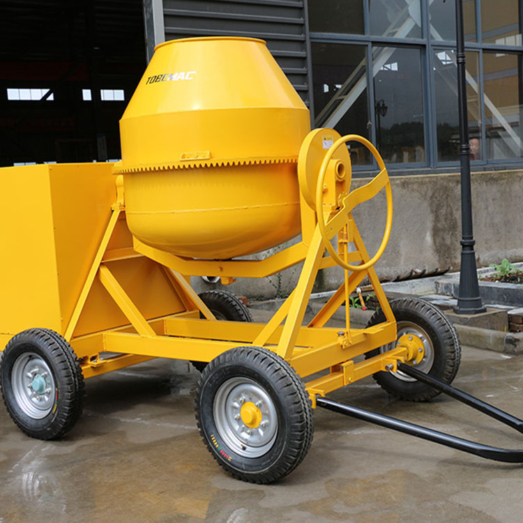 New design factory price 400L small cement mortar mixer gasoline diesel concrete mixer for sale