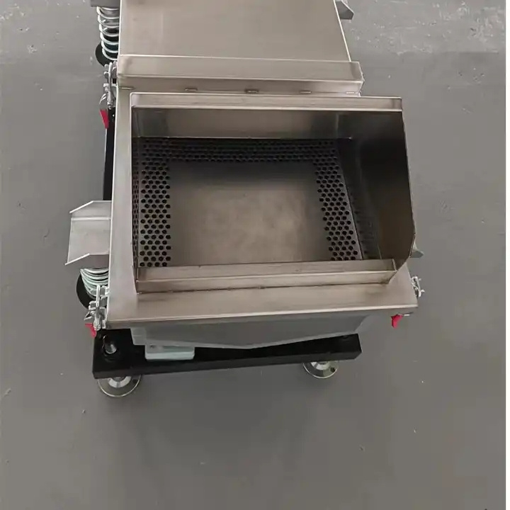 High efficiency linear vibrator screen vibrating mine vibrator mechanical screen sieve