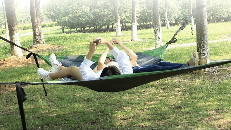 Outdoor Foldable Waterproof Beach Hammock Tree Tent