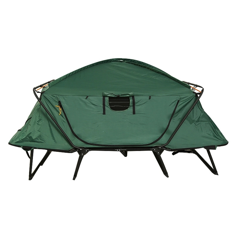 Outdoor Fishing Tent 4 Season Family Luxury Tent Camping Waterproof 1-2 Person Off Ground Sleeping Bed Tents