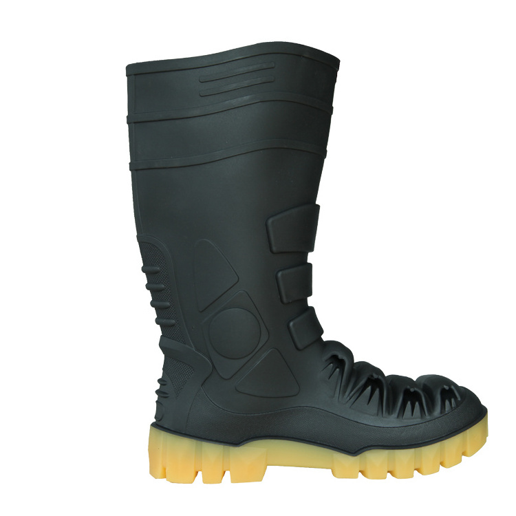 Steel Toe PVC Industrial Safety Boots S5