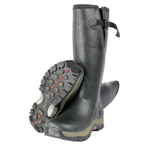 Mens Wellington Neoprene Rubber Muck Boot